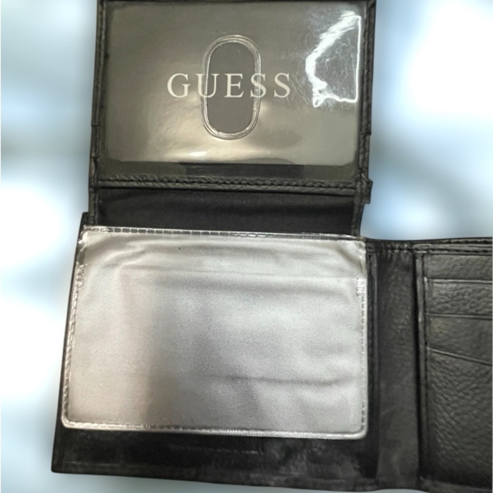 Guess Black Pure Leather Wallet
